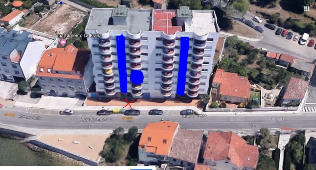 Apartamentos Poniente Villanueva De Arosa Esterno foto