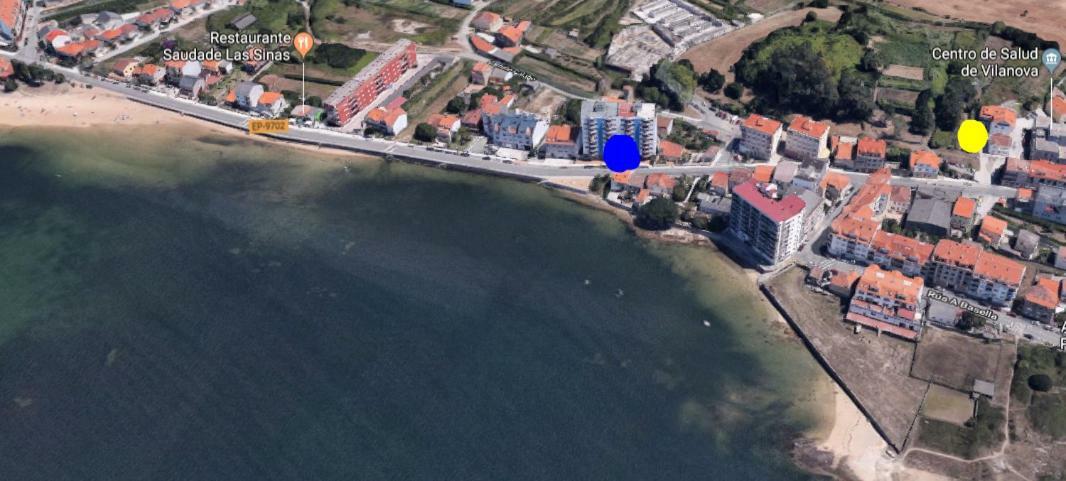Apartamentos Poniente Villanueva De Arosa Esterno foto
